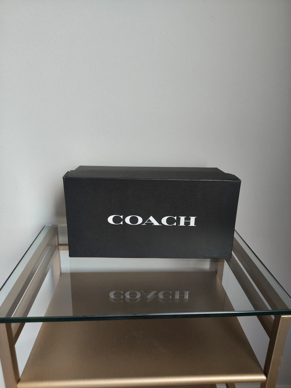 Coach Bonnie Patent Leather Ballet Flat Shoes - Black